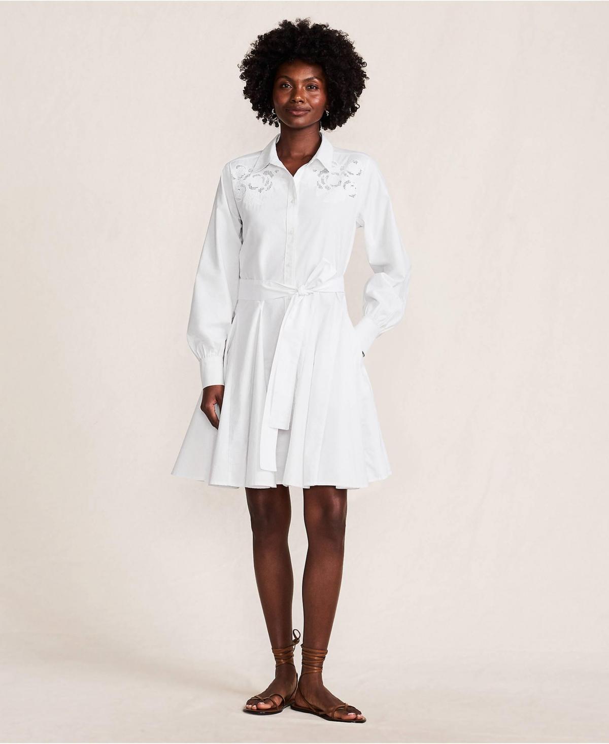 Lands' End Embroidered Dresses for Women | Lyst