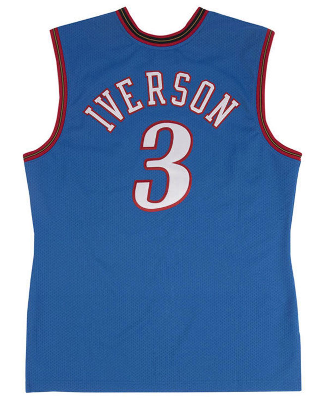 iverson jersey blue