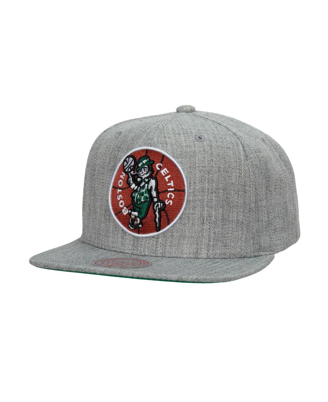 Lids LA Clippers Mitchell & Ness 2.0 Snapback Hat - Heathered Gray