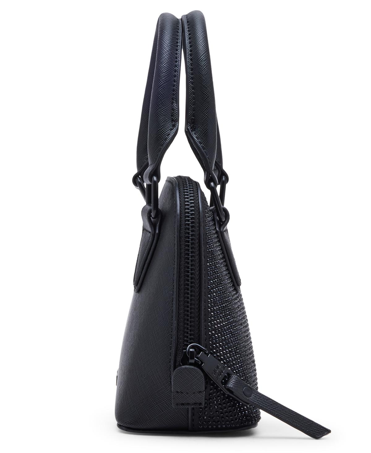 Steve Madden Hope Embellished Mini Top Handle Bag in Black | Lyst