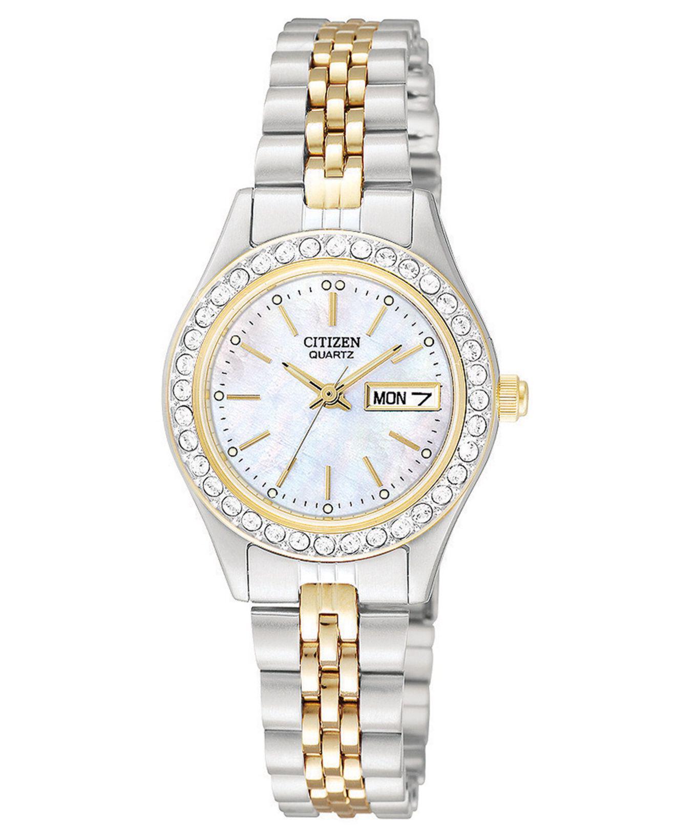 citizen watch two tone
