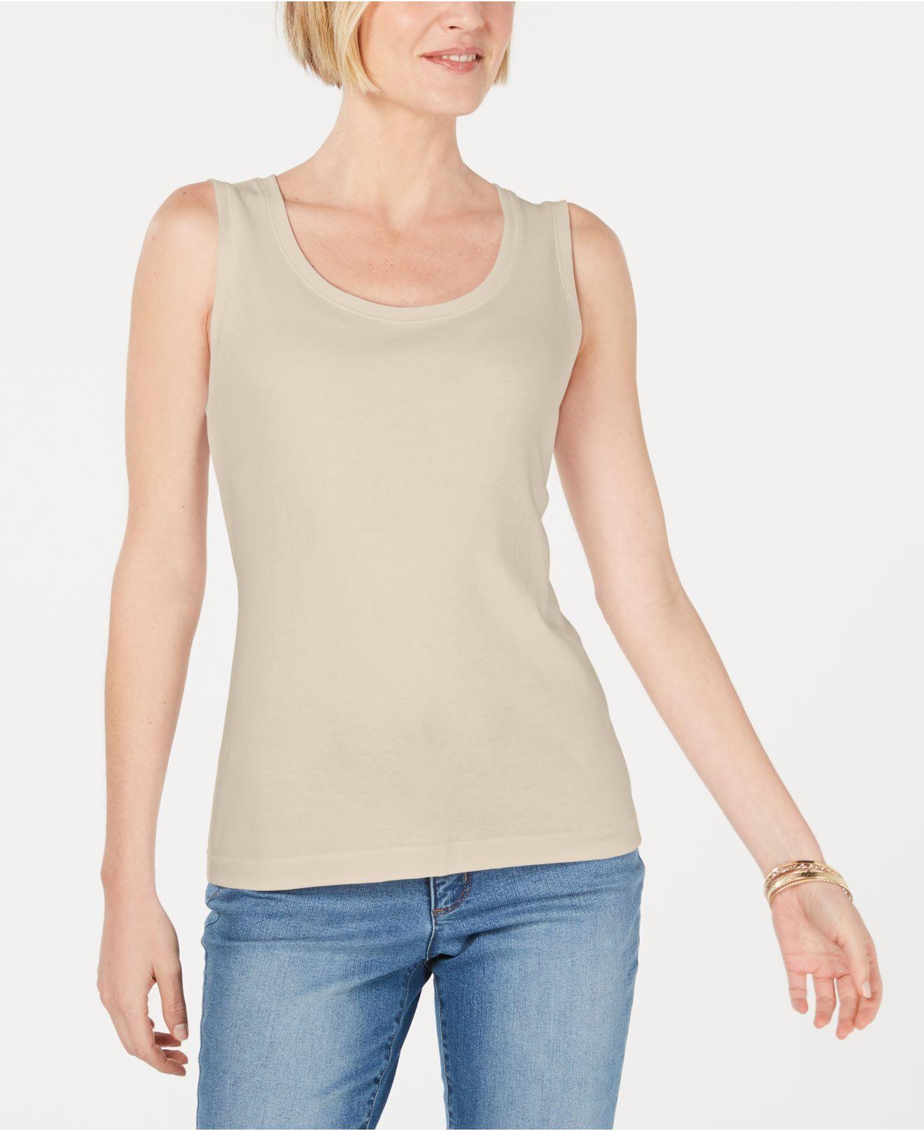 macy's karen scott tank tops