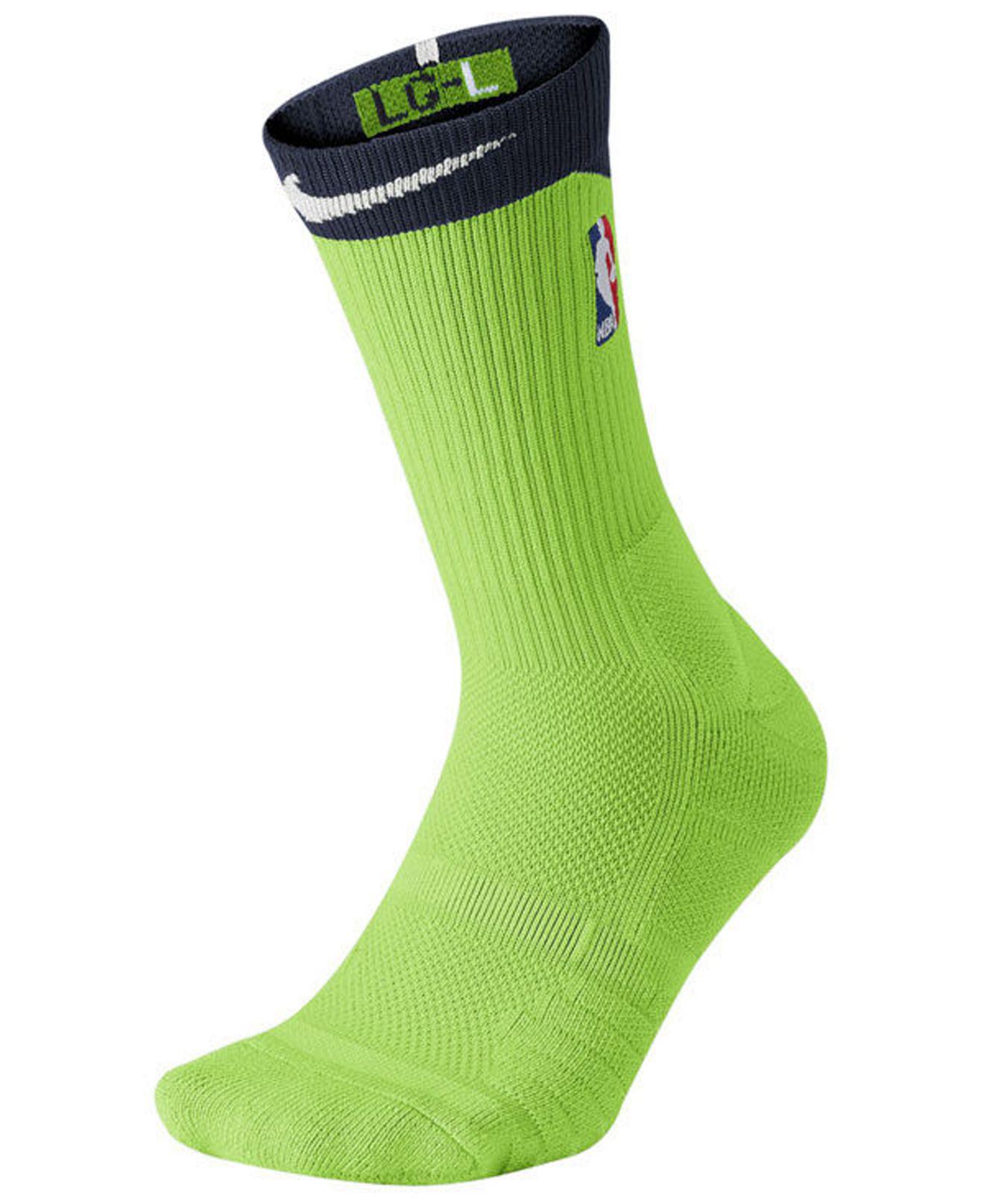 green nba socks
