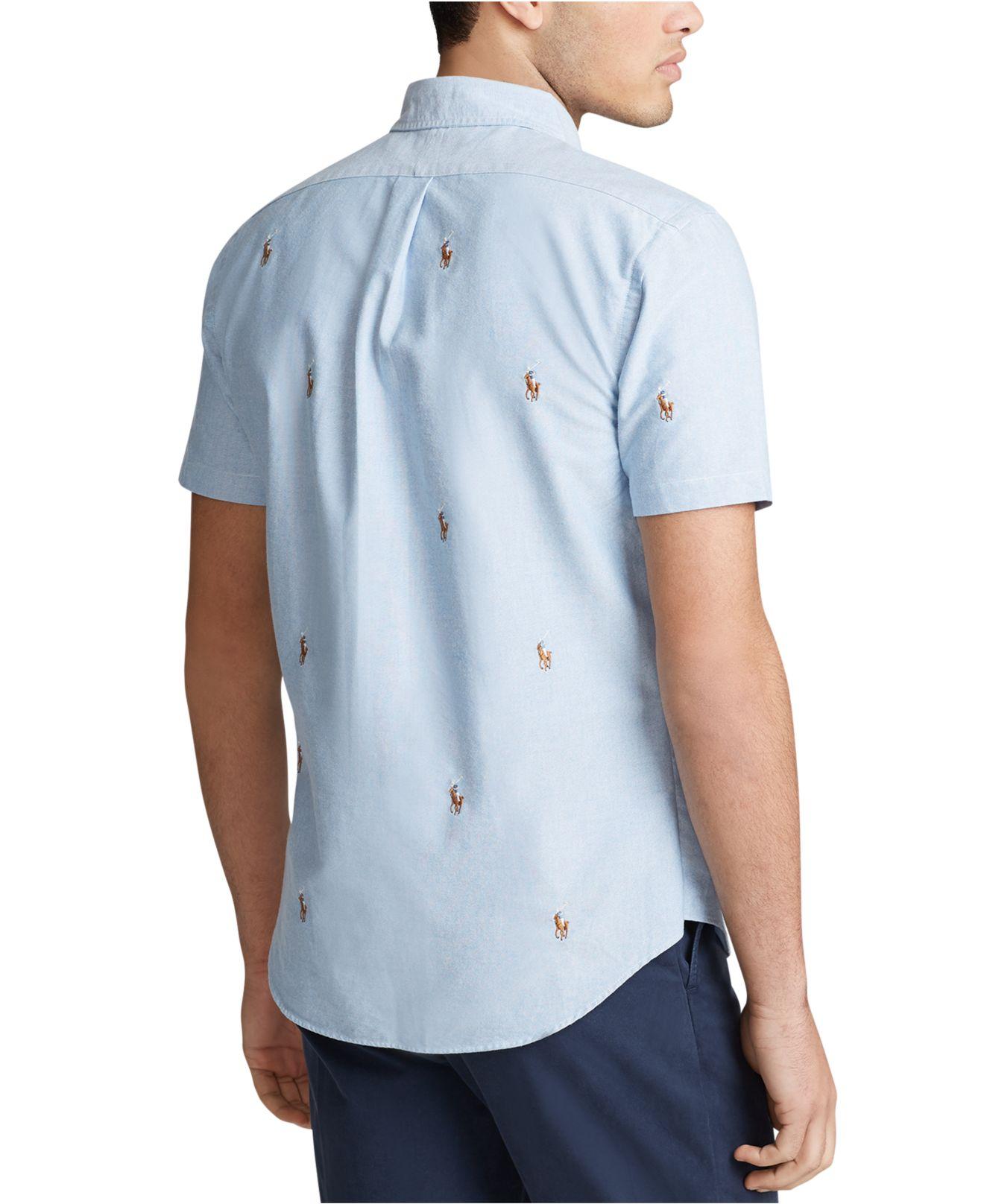 polo allover pony shirt