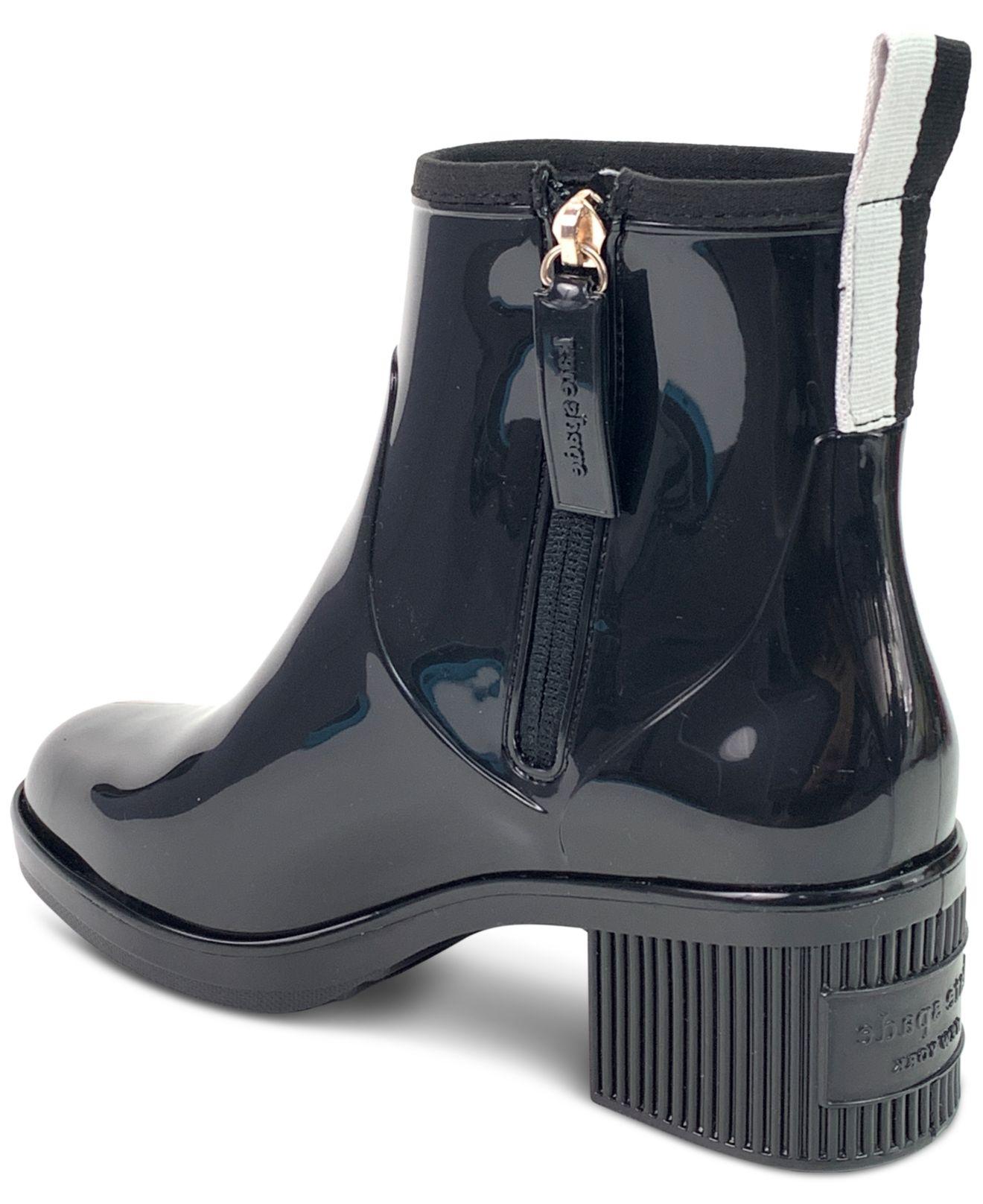 Kate Spade Puddle Rain Boots in Black | Lyst
