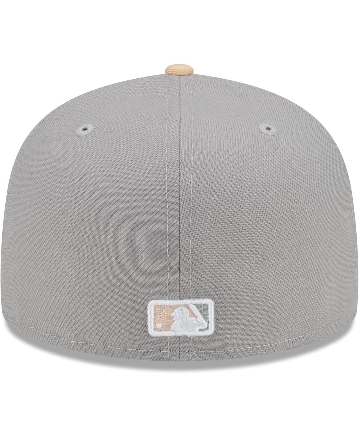 Atlanta Braves New Era Grayed Out Neo 39THIRTY Flex Hat - Gray