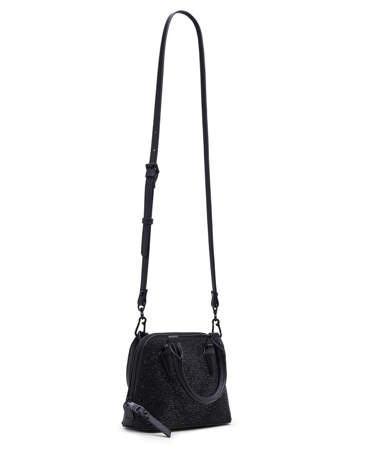 Steve Madden Hope Embellished Mini Top Handle Bag in Black | Lyst