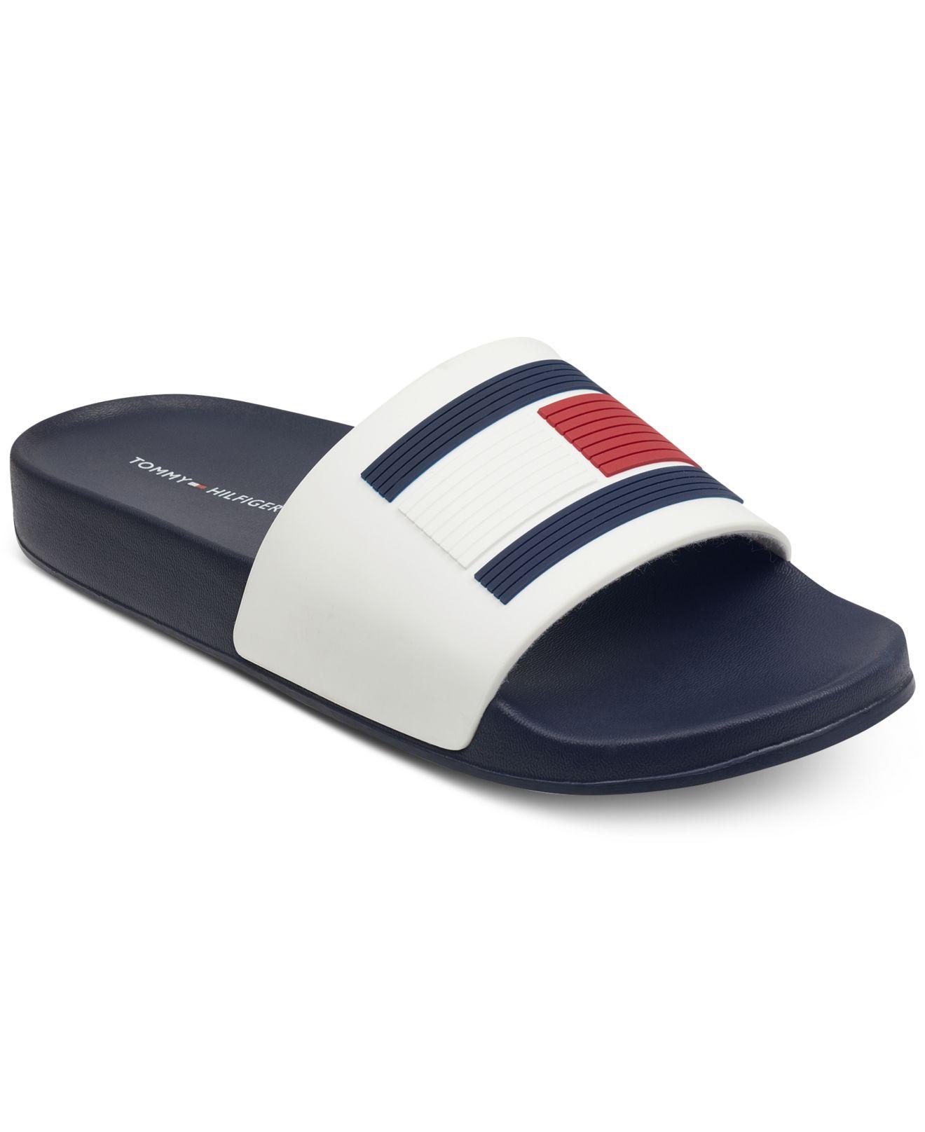 macy's tommy hilfiger slides