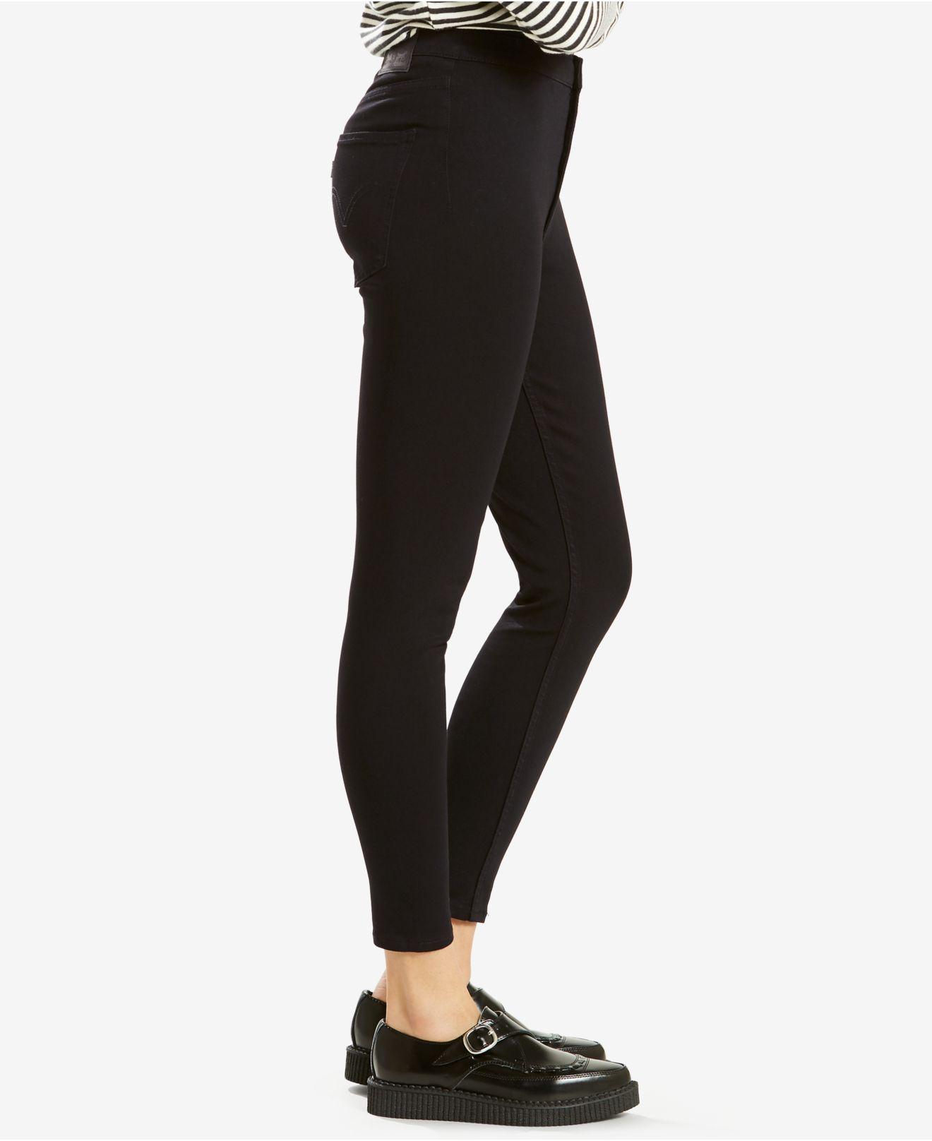 levi's runaround super skinny black