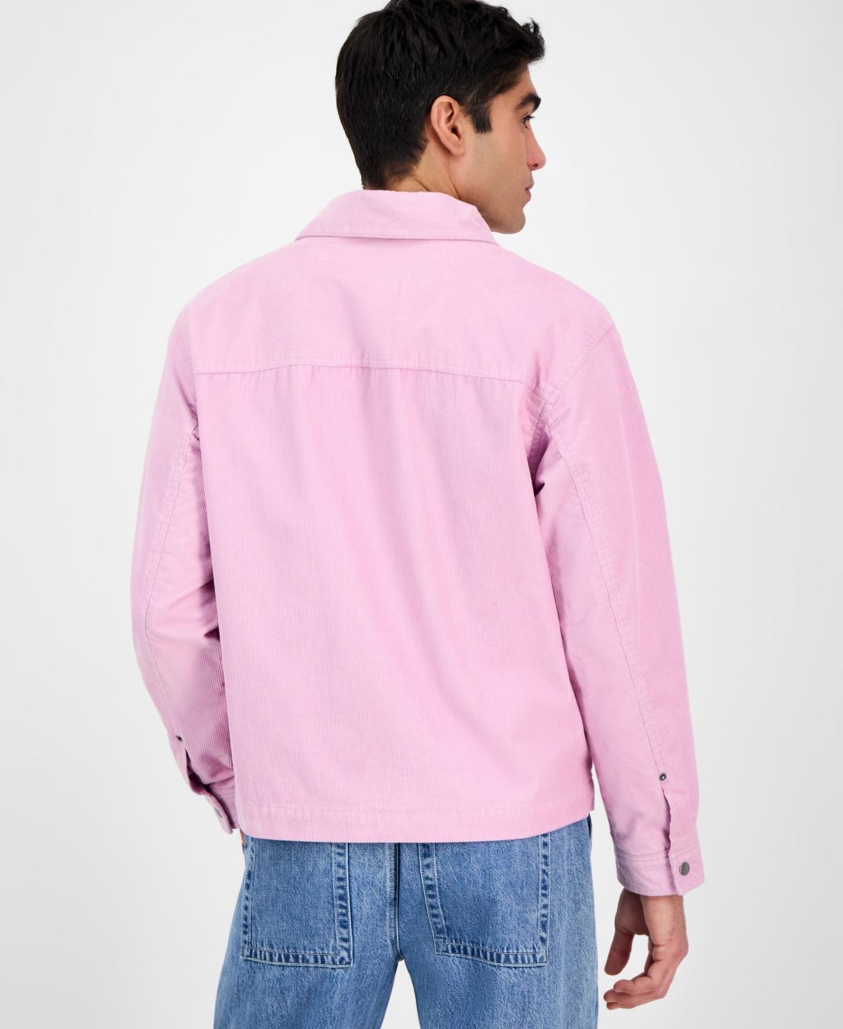 Sun Stone Sun Stone Long Sleeve Corduroy Zip-front Jacket in