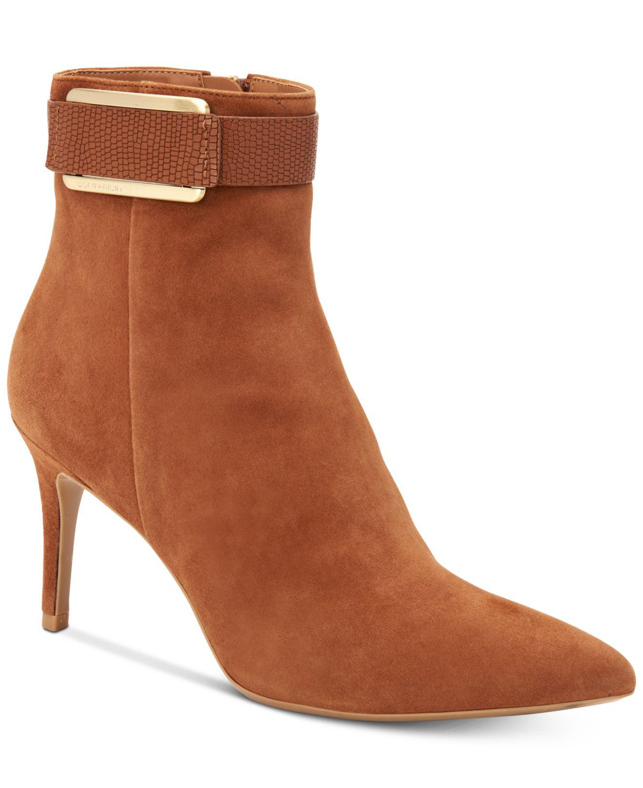 calvin klein booties