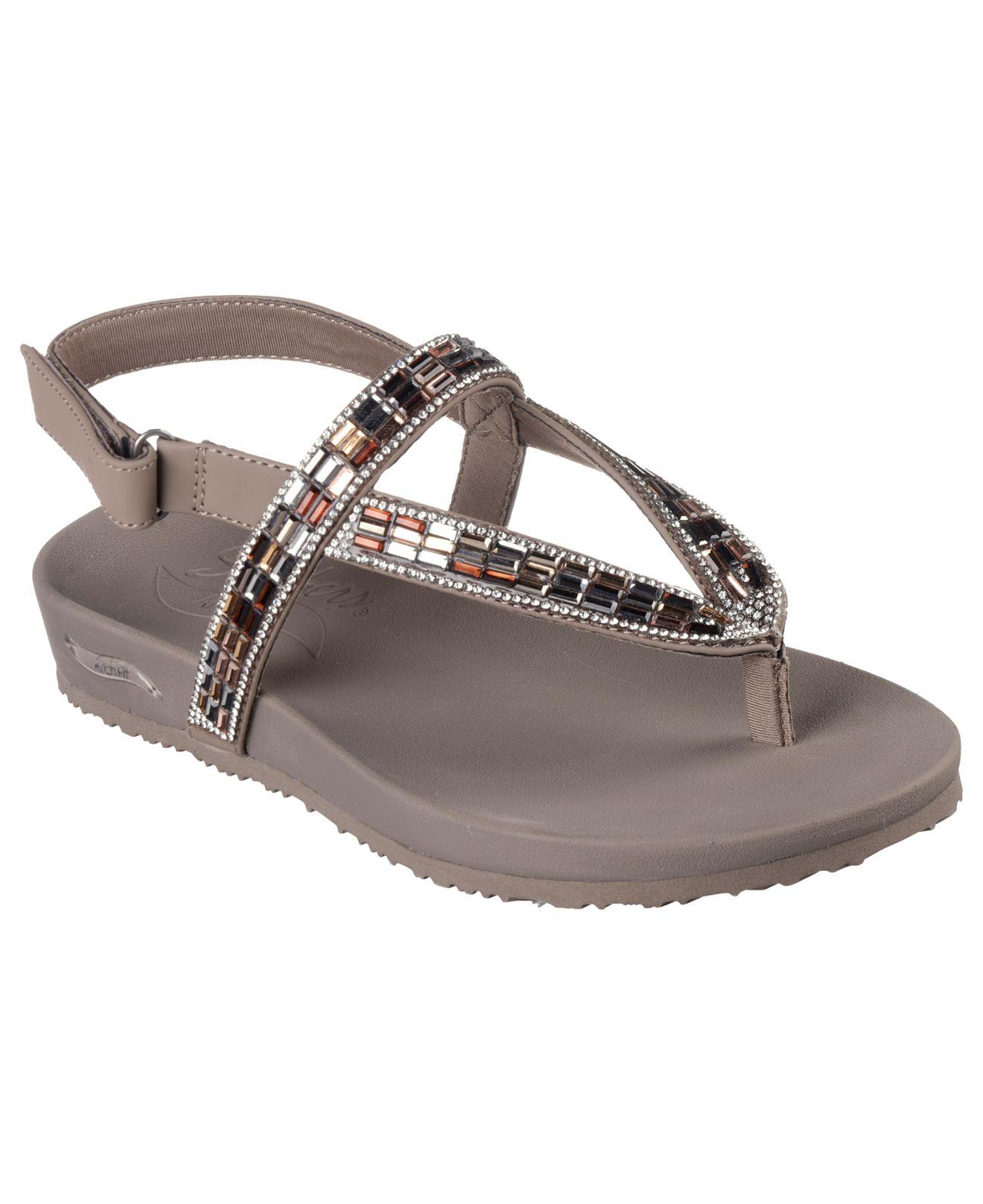Skechers Arch Fit Cali Meditation - Fancy Love Thong Strap Sandals From ...