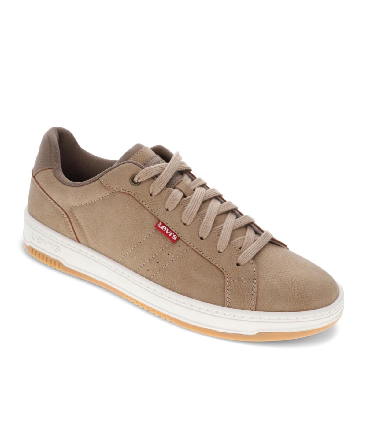 Levi s Carson Fashion Athletic Lace Up Sneakers in Brown for Men Lyst