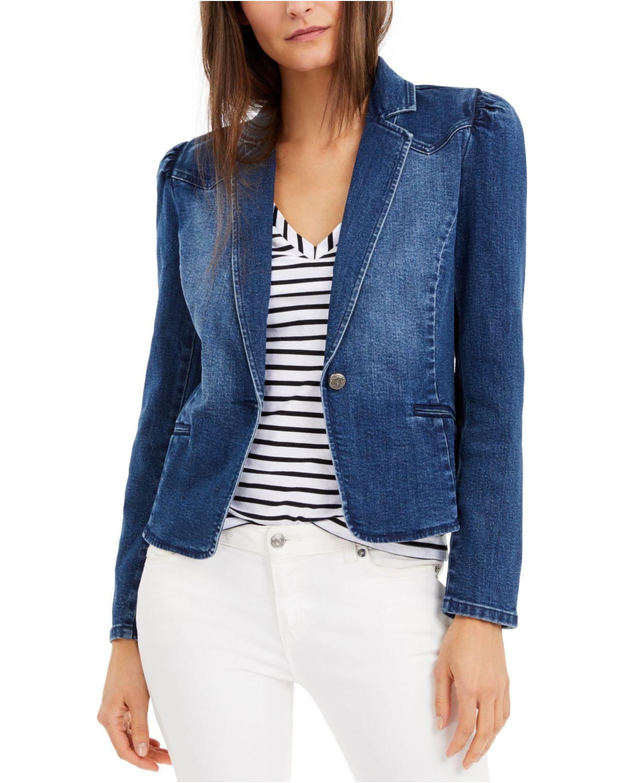 jean jacket blazer