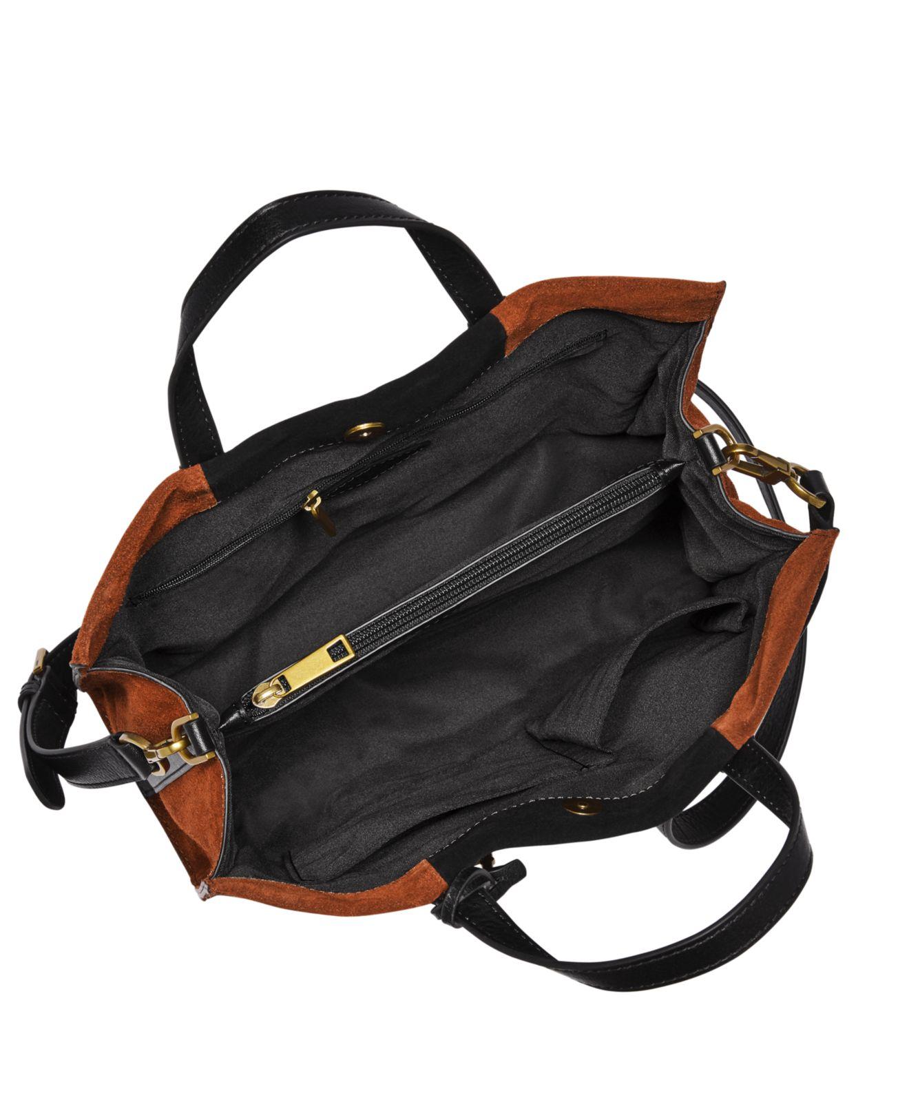 Fossil Carmen Suede Shopper - Save 51 