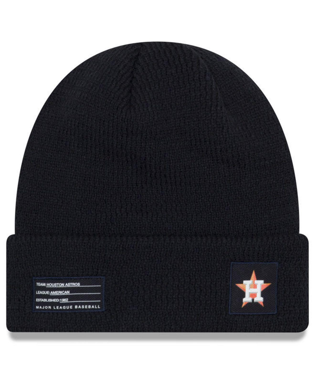 astros knit hat