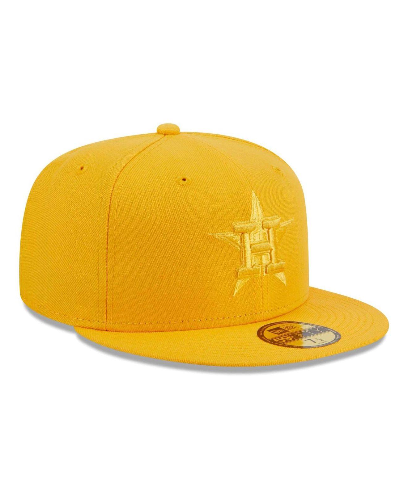 Houston Astros New Era Navy 2023 Gold Collection 59FIFTY Fitted Hat
