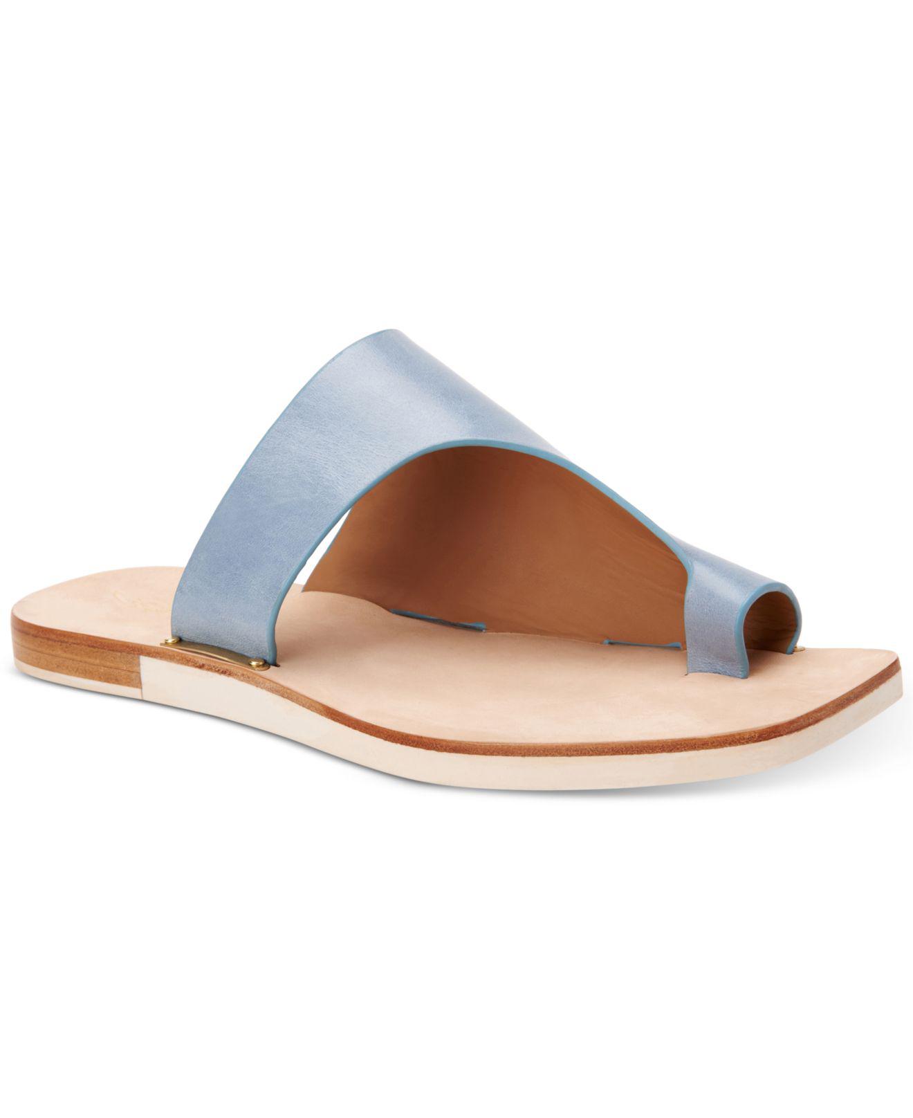 steel blue sandals