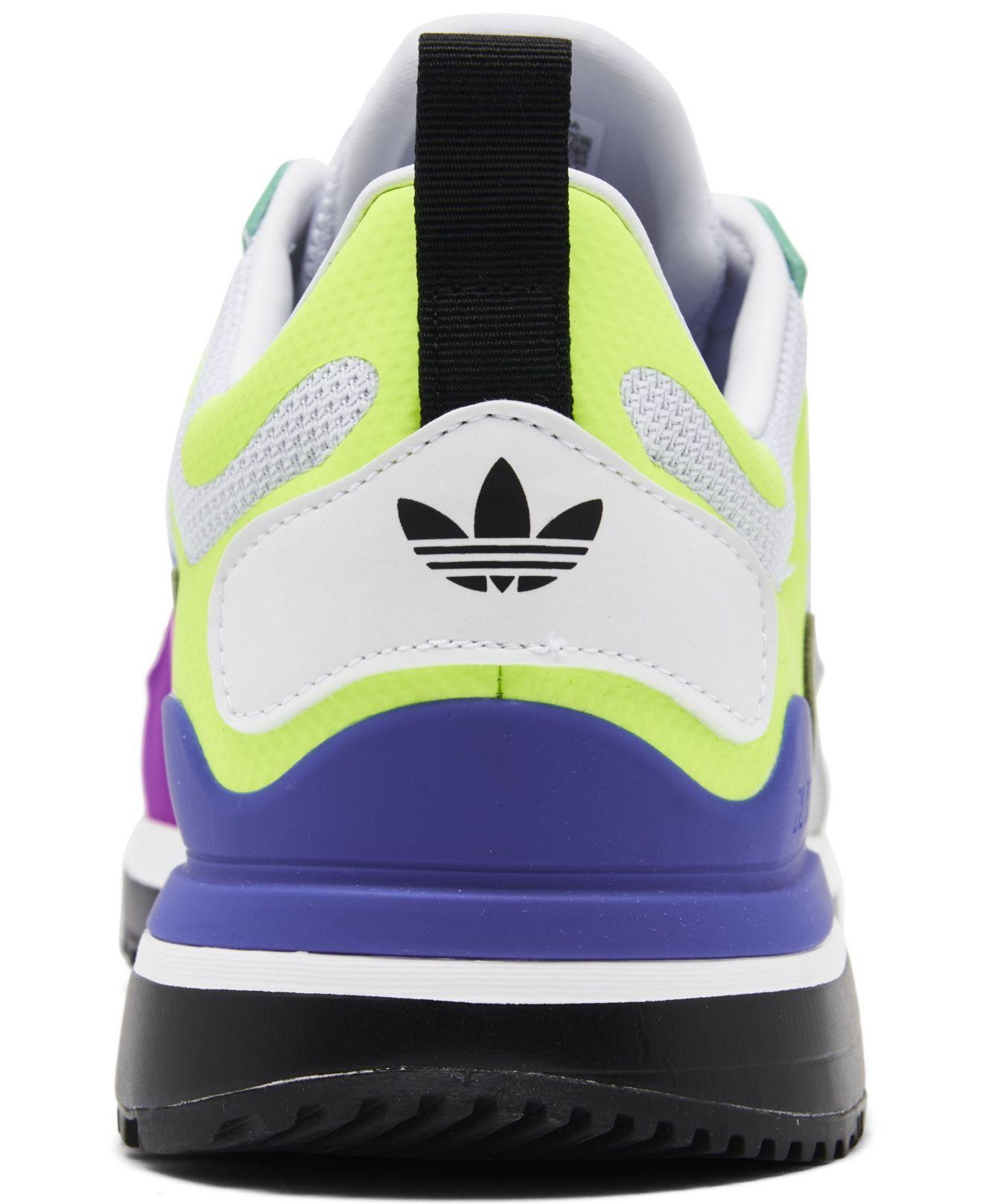 adidas Suede Zx 700 Hd Casual Sneakers From Finish Line in White ...