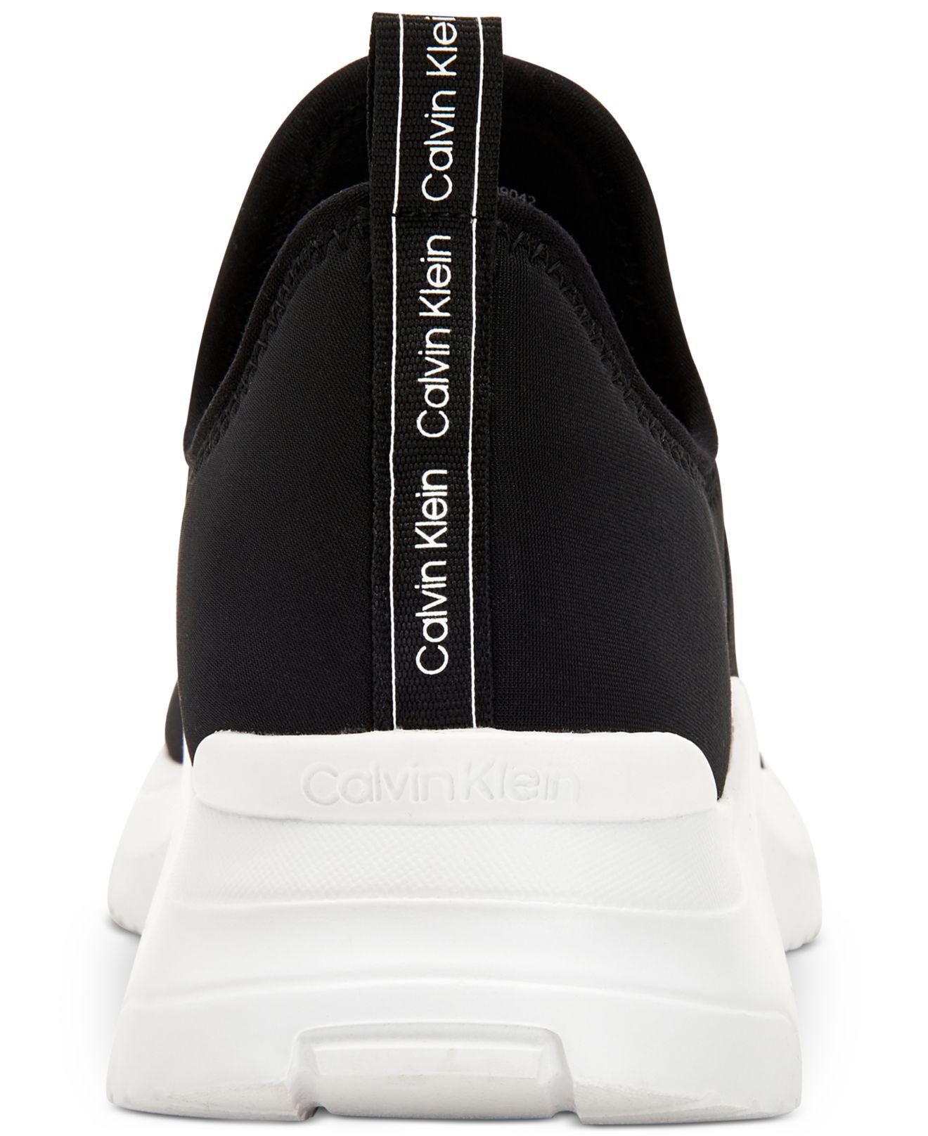 Calvin Klein Uzza Sneakers in Black - Lyst