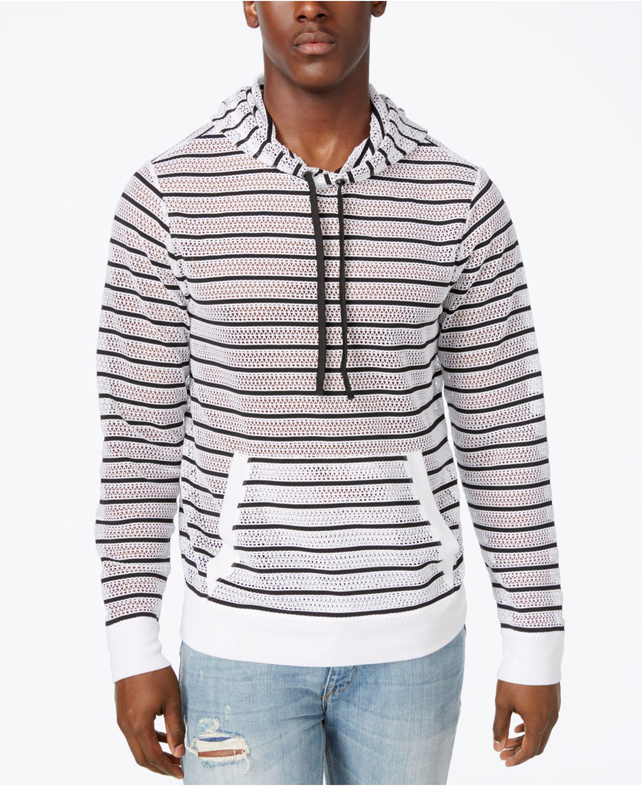 guess mesh hoodie