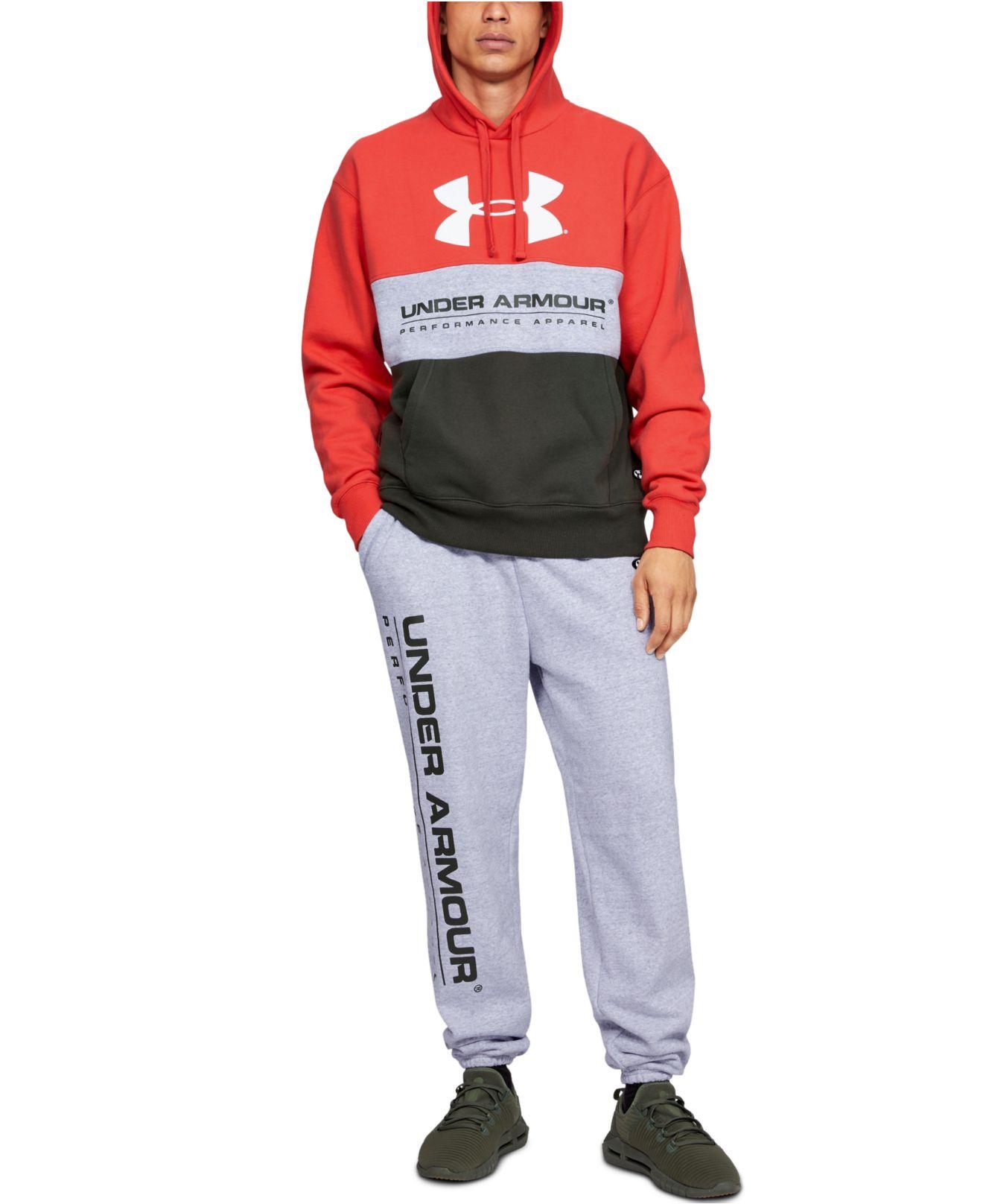 men's ua performance originators fleece pants