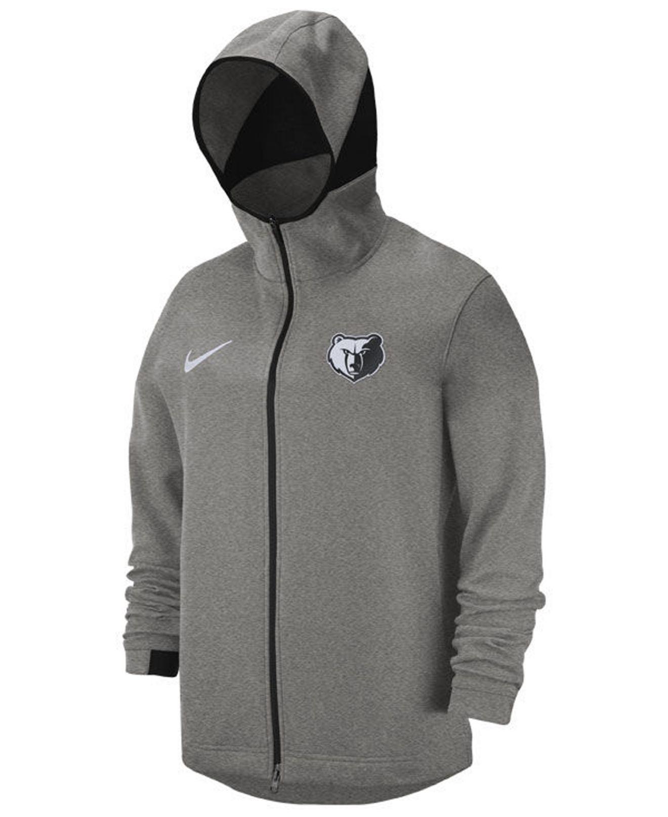 Download Nike Synthetic Memphis Grizzlies Dry Showtime Full-zip ...
