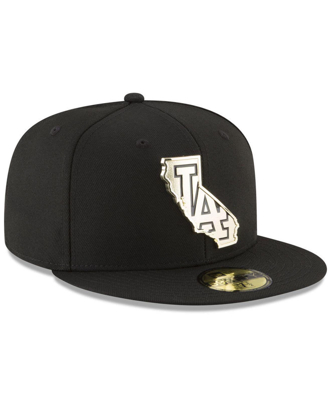 dodgers gold collection hat