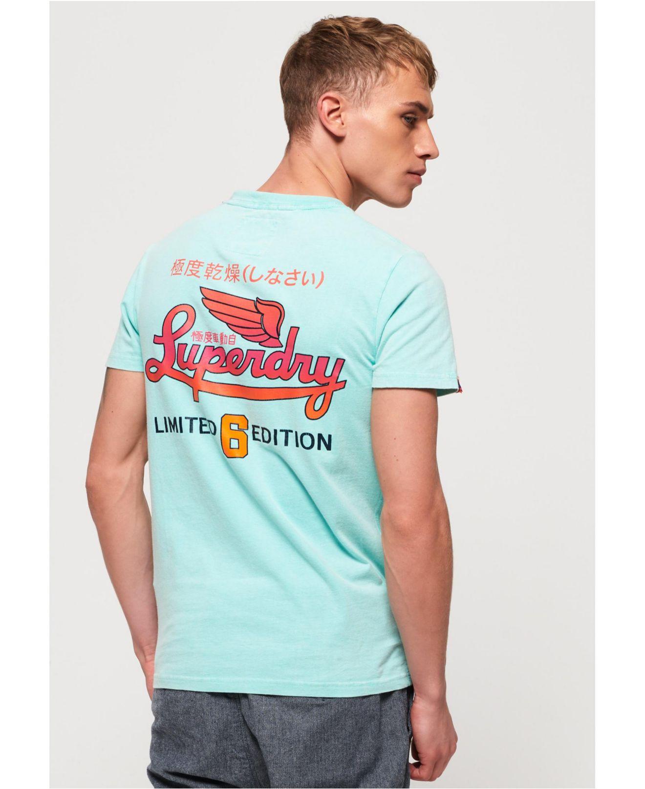 Superdry Limited Icarus Hyper Classics T-shirt in Blue for Men - Lyst