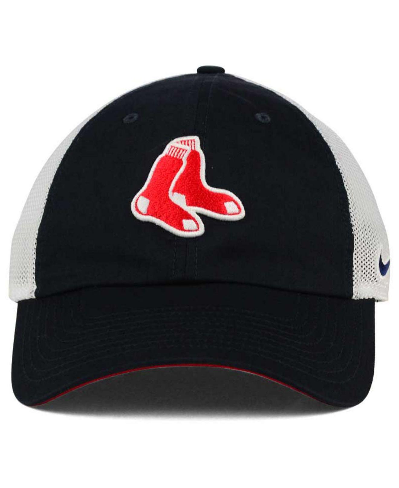 red sox dri fit hat