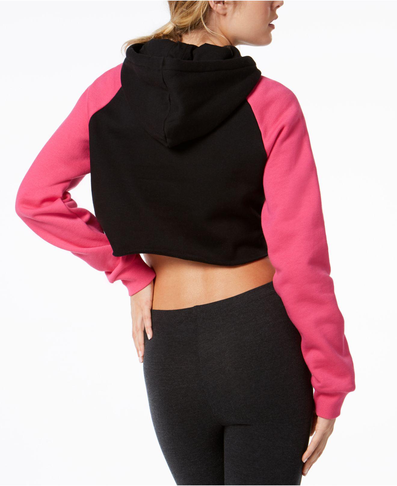 fila luciana cropped hoodie