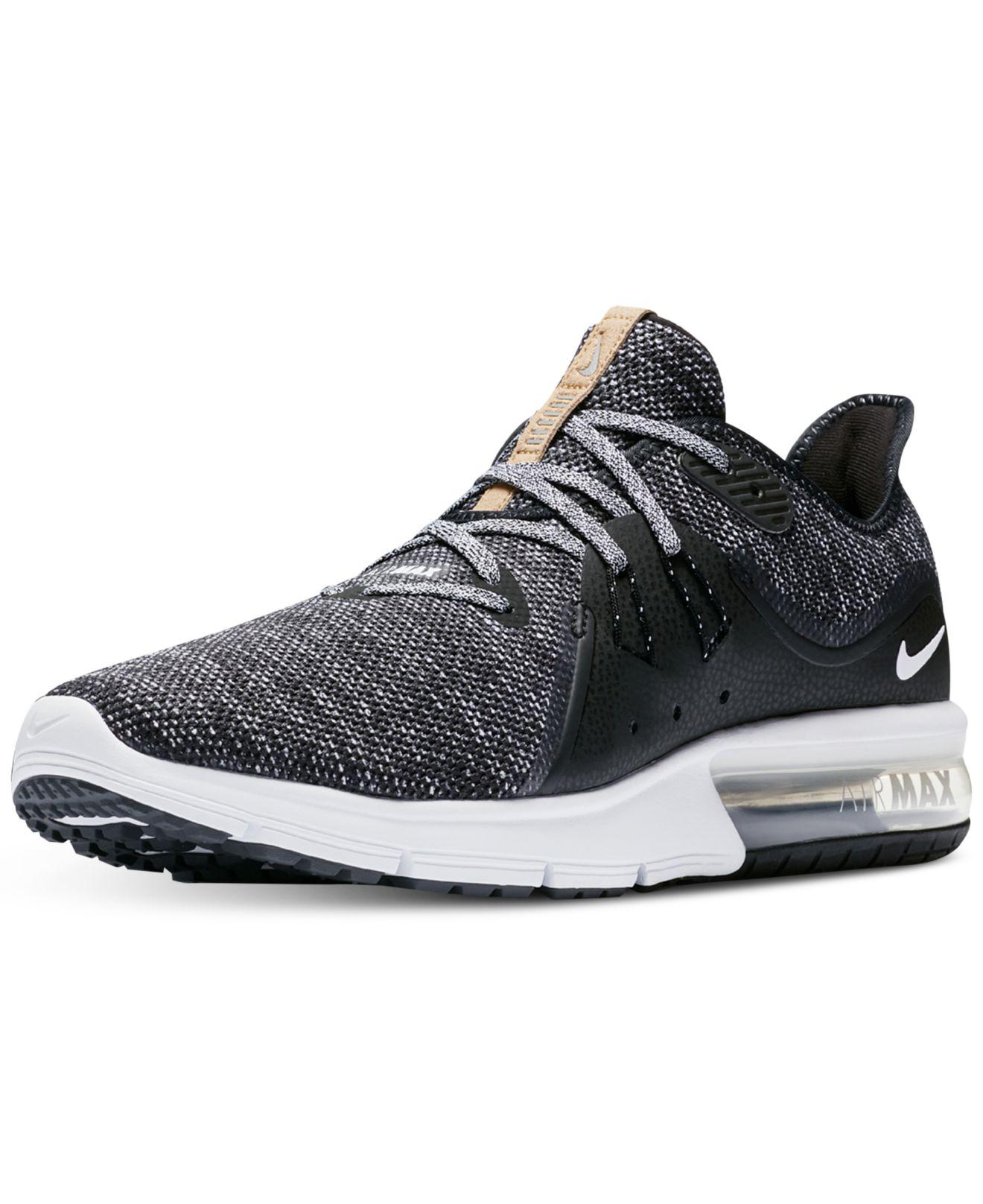 nike men's air max sequent 3 running shoes