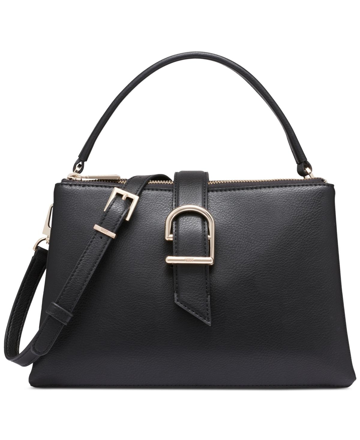 DKNY Deena Top Handle Small Satchel in Black Lyst
