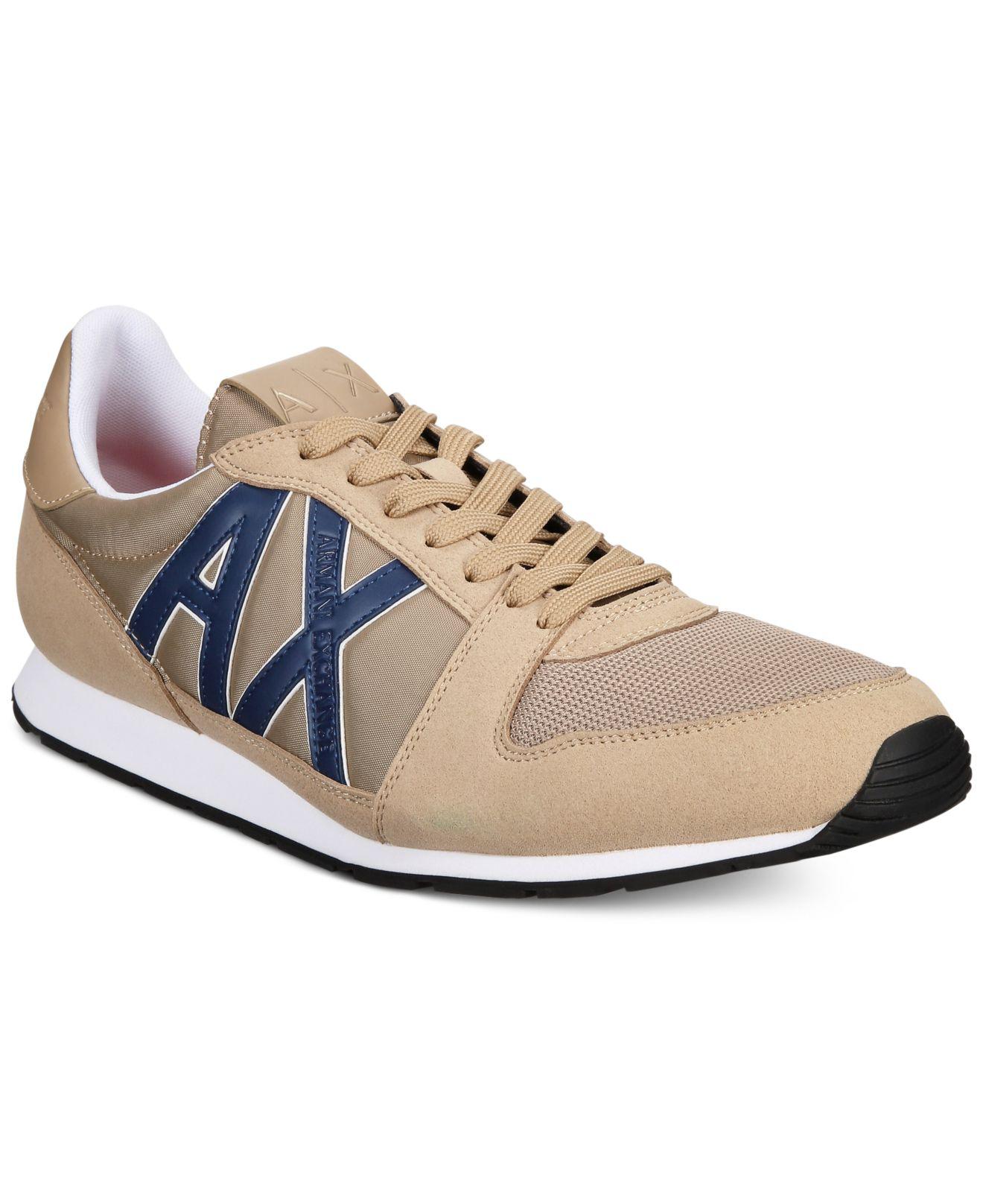 armani exchange multicolor sneakers