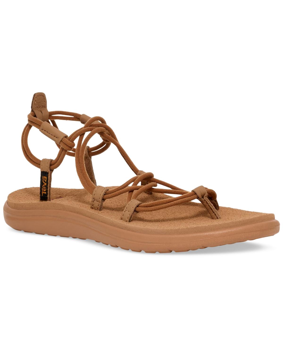 Teva Voya Infinity Sandals in Brown Lyst