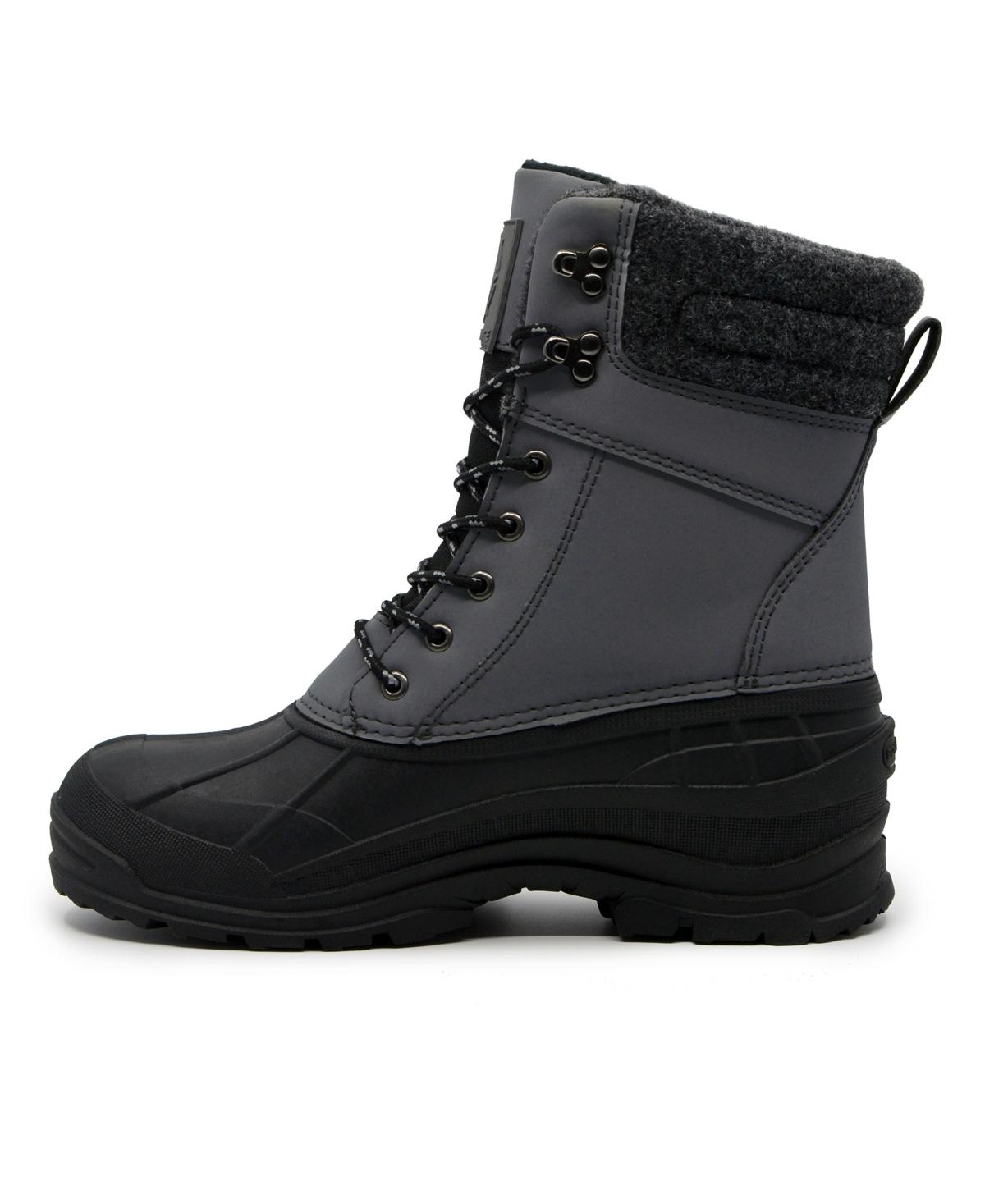 Polar Range Men\'s Fowler Waterproof Lace-Up Winter Boots Black 12M Polar Range Fowler Cushioned Boots in Black for Men | Lyst main image 2