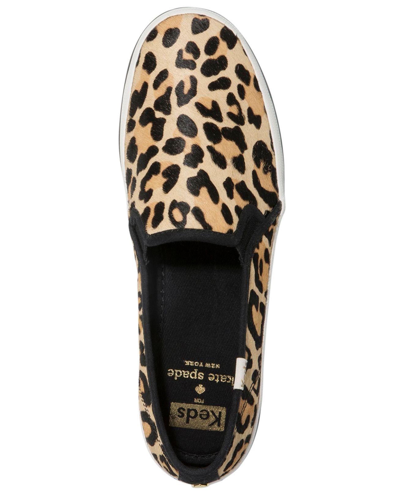kate spade double decker leopard