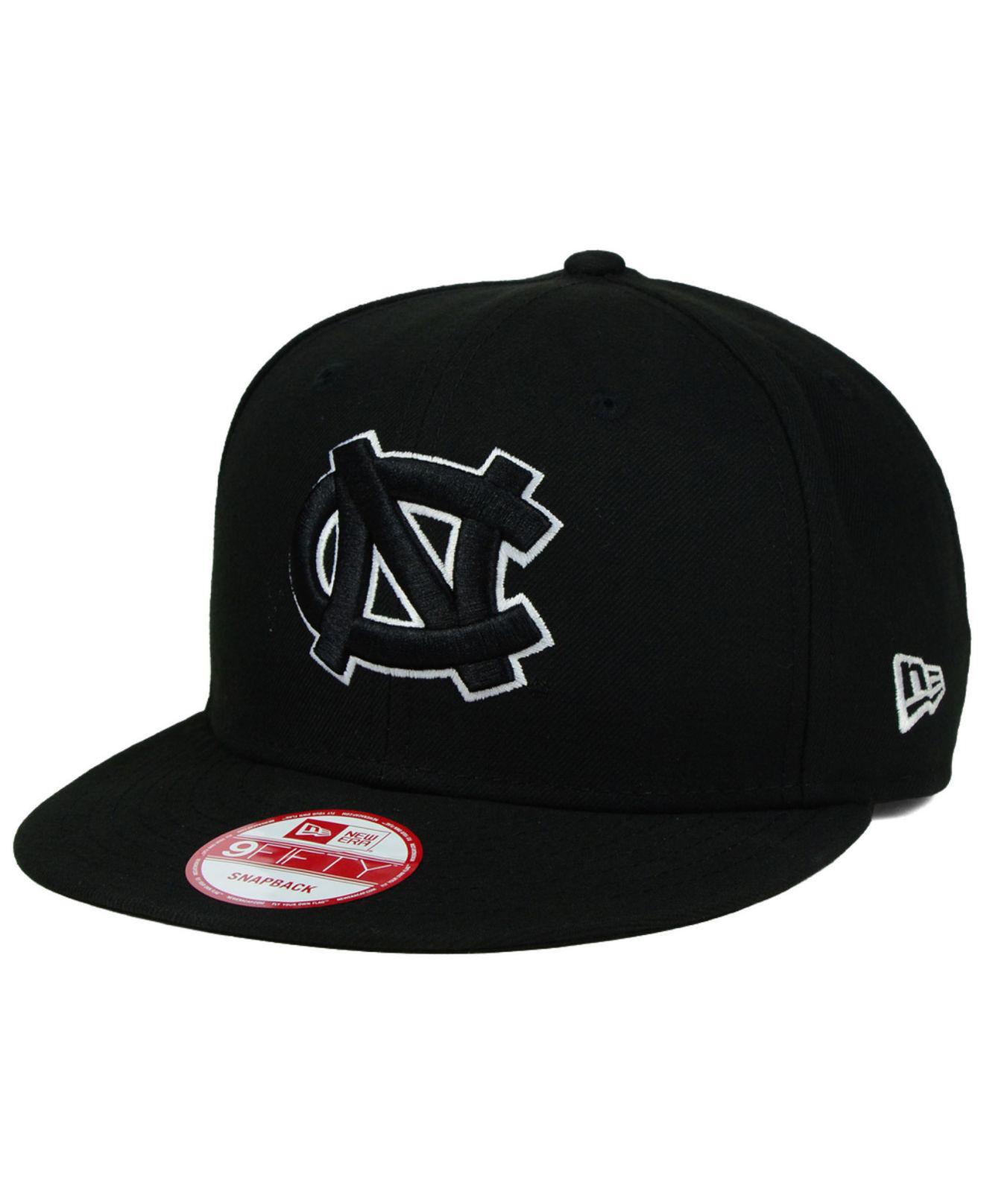 KTZ Wool North Carolina Tar Heels Black 