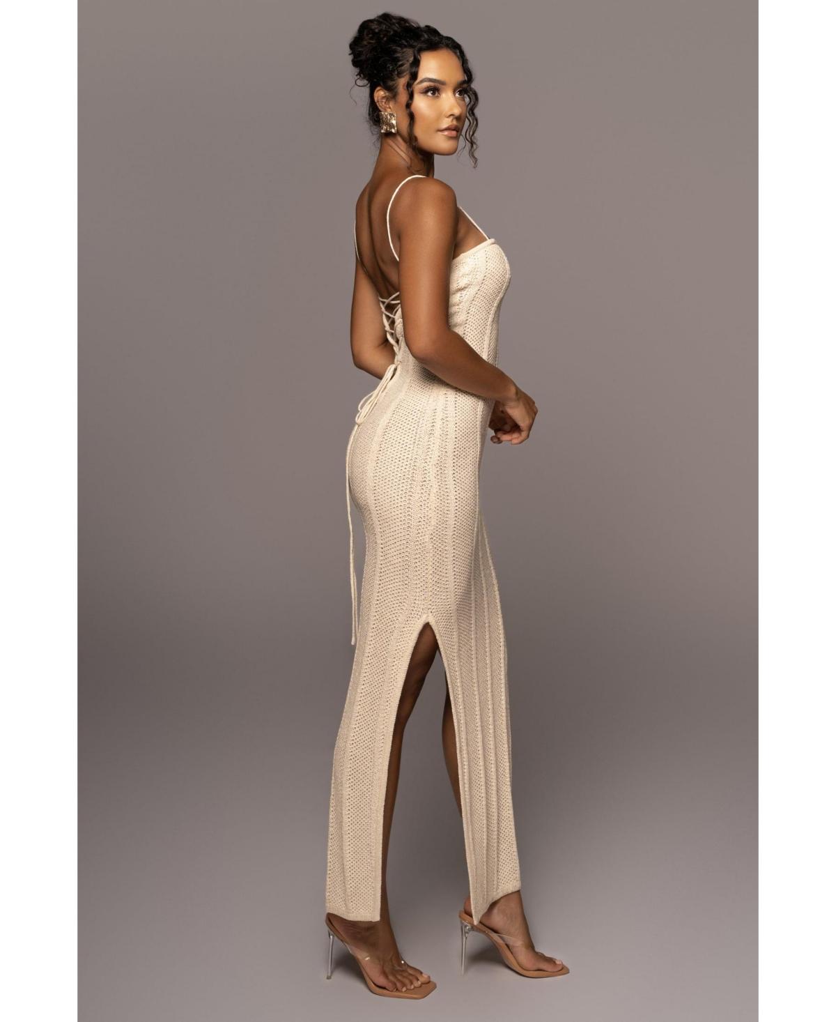 white christmas dresses Black Deep Sea Crochet Maxi Dress main image 1