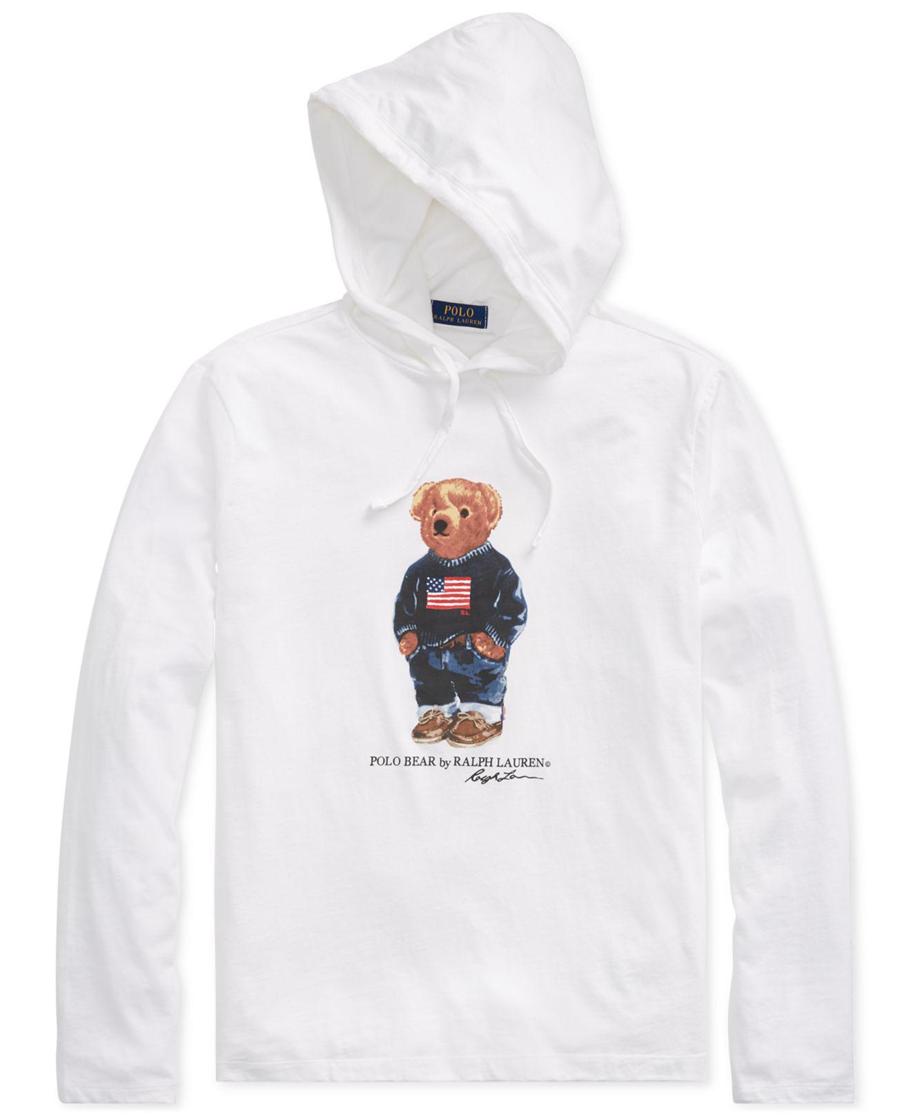 polo bear hoodie t shirt
