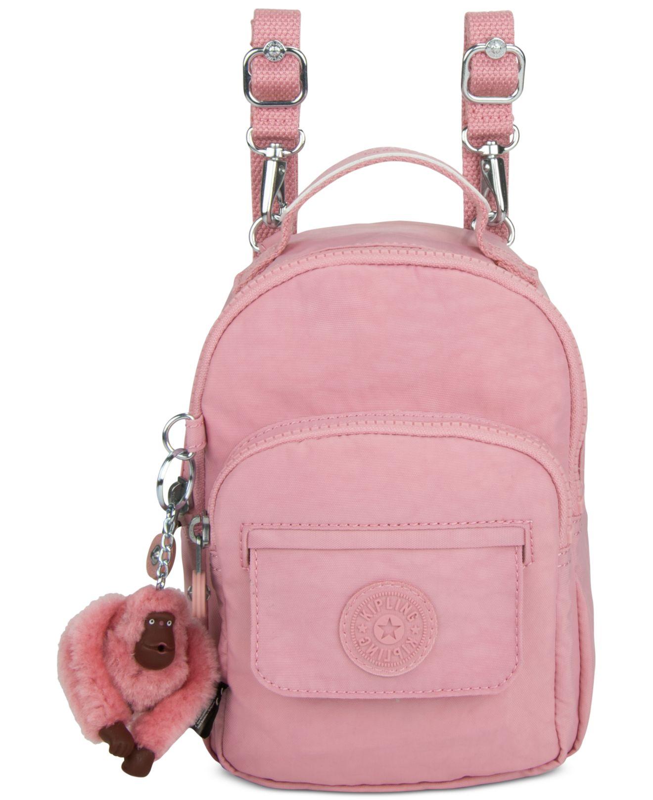 Kipling Synthetic Alber 3-in-1 Convertible Mini Bag Backpack in Pink | Lyst  Canada