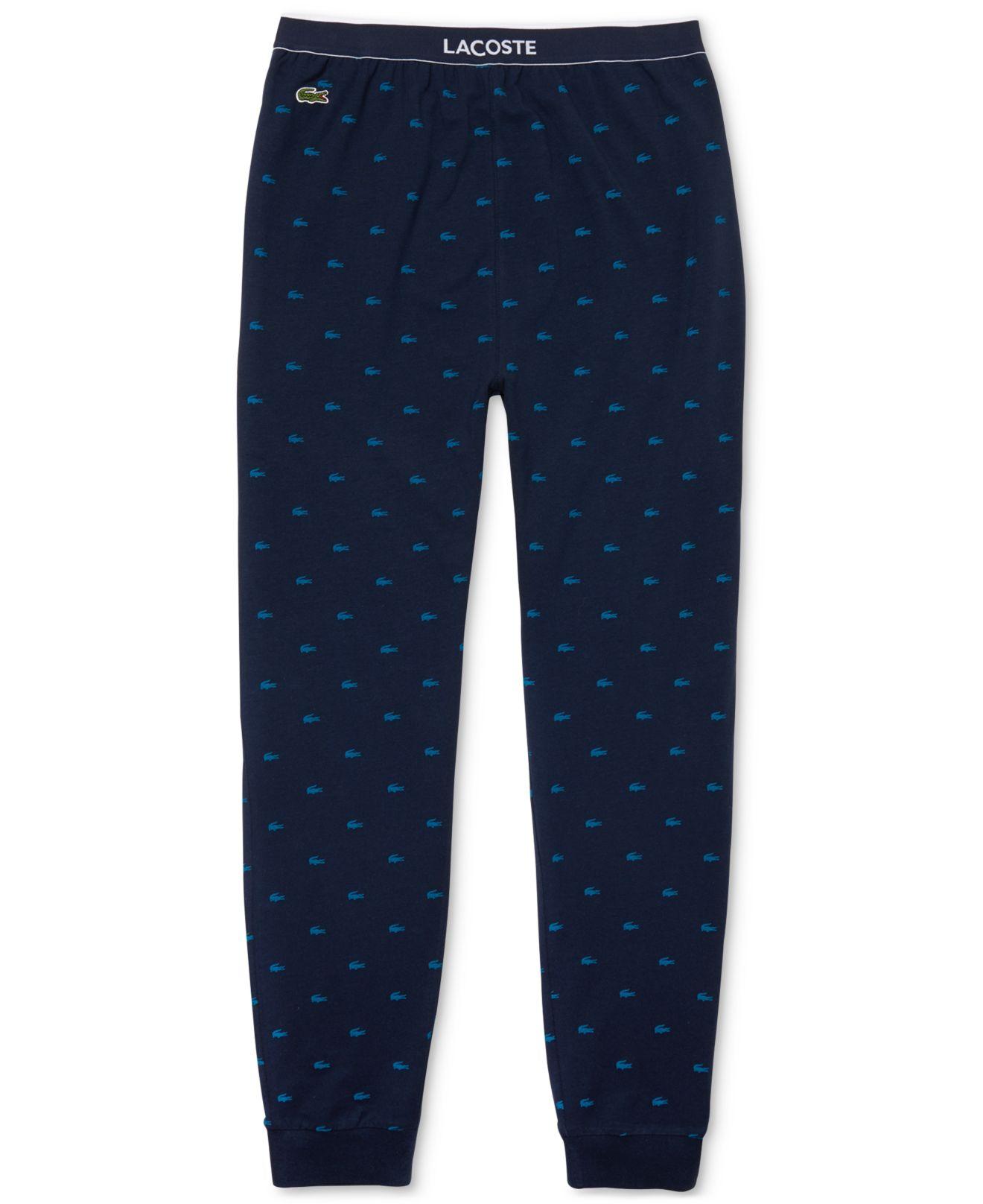 lacoste pajama pants off 60% - online 
