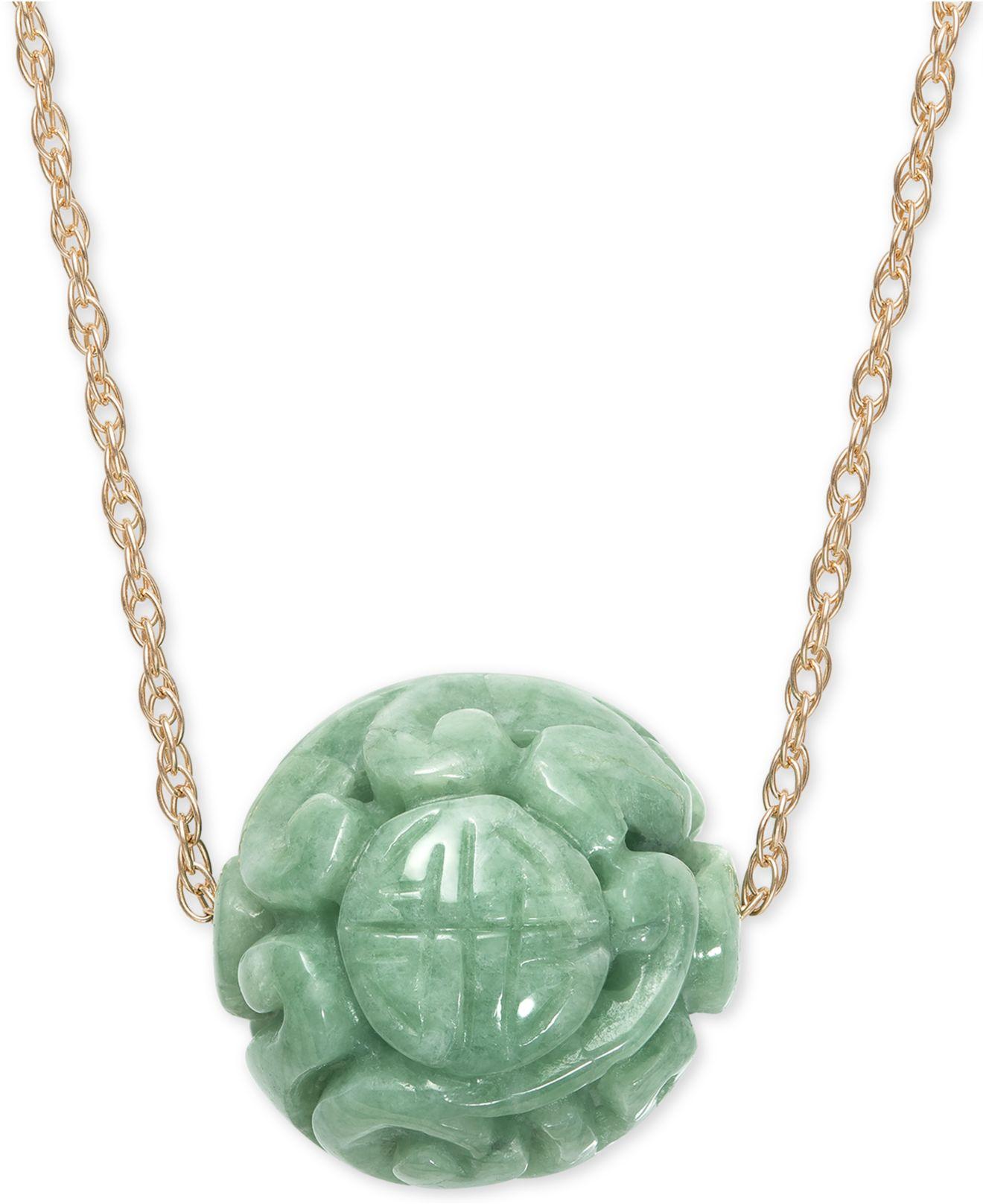 jade necklace macys