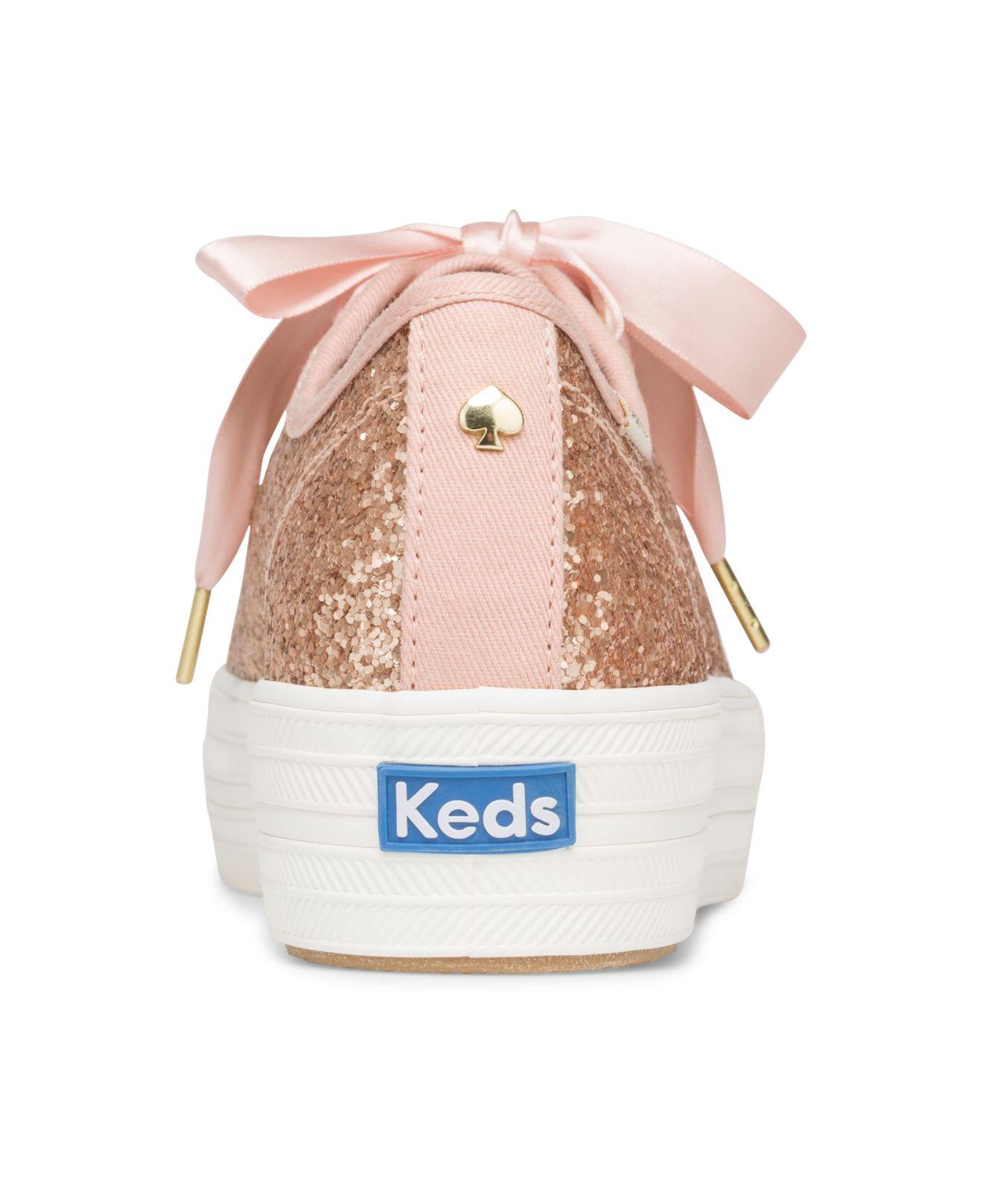 keds kickstart rose gold