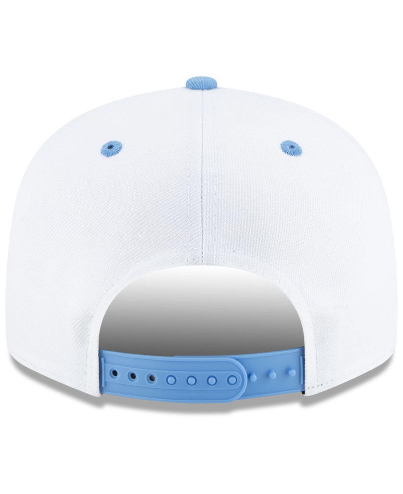 ETX Patch Trucker Hat (Houston Oilers-style Logo) Columbia Blue