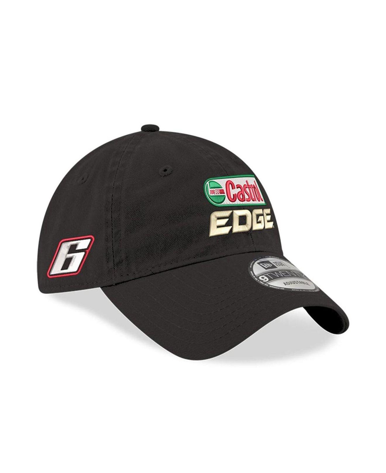 Men's New Era Black Ty Gibbs Enzyme Washed 9TWENTY Adjustable Hat