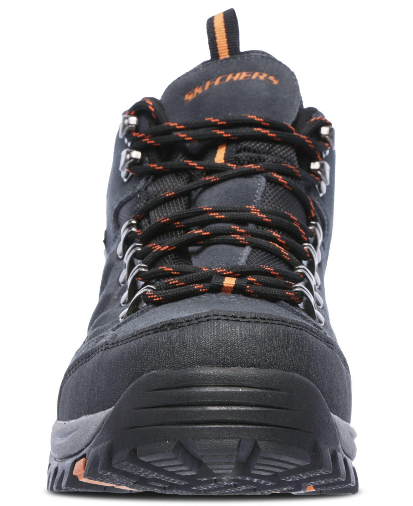 skechers grey relment pelmo boot