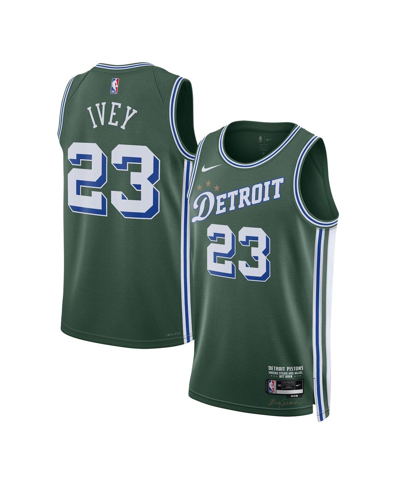 Nike Jaden Ivey Green Detroit Pistons 2022/23 Swingman Jersey City