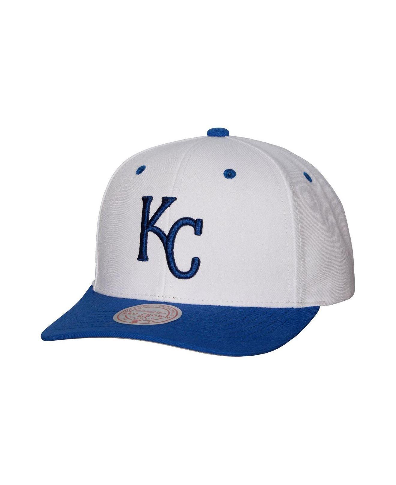 Mitchell & Ness White Kansas City Royals Cooperstown Collection