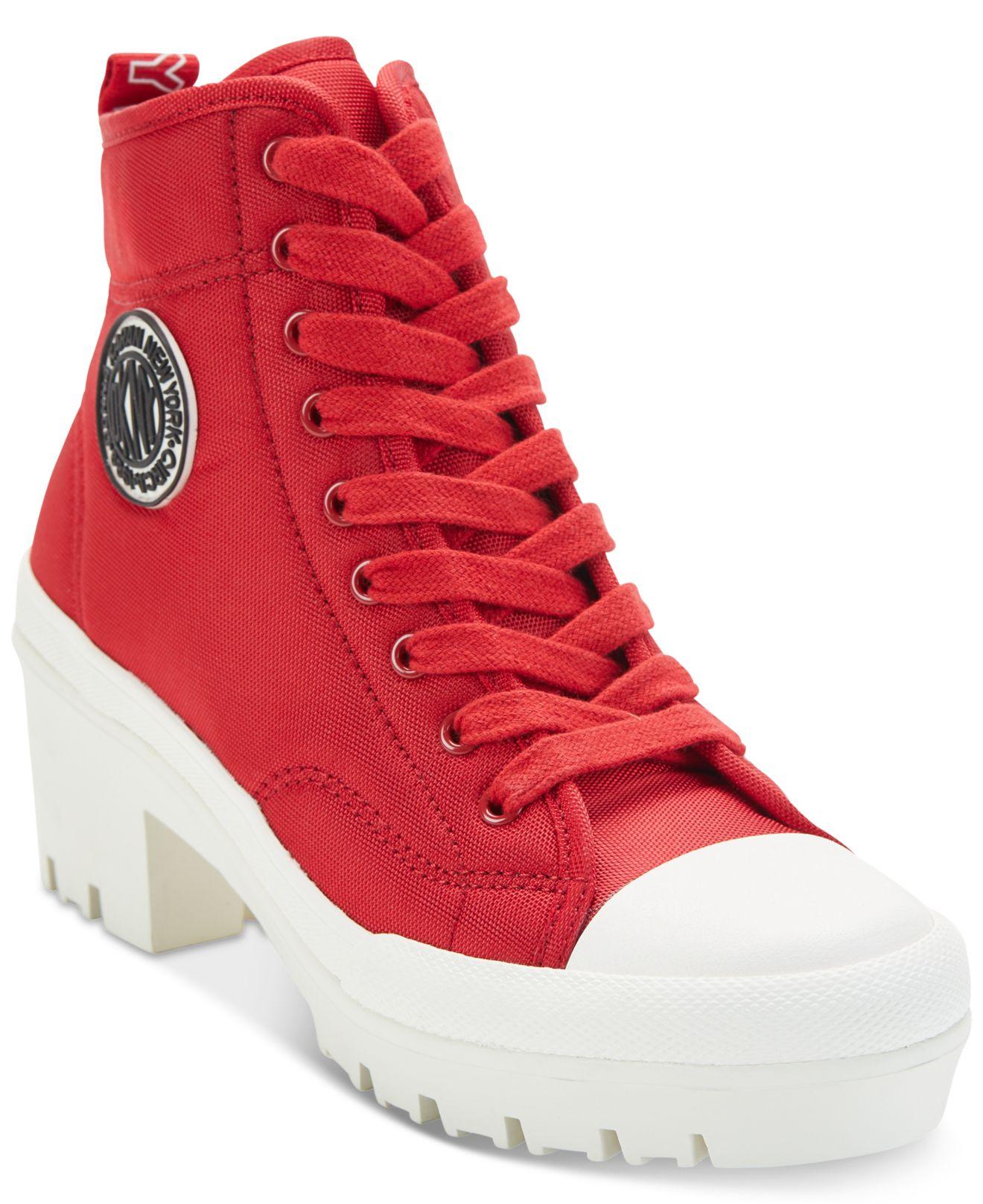 macys womens red booties